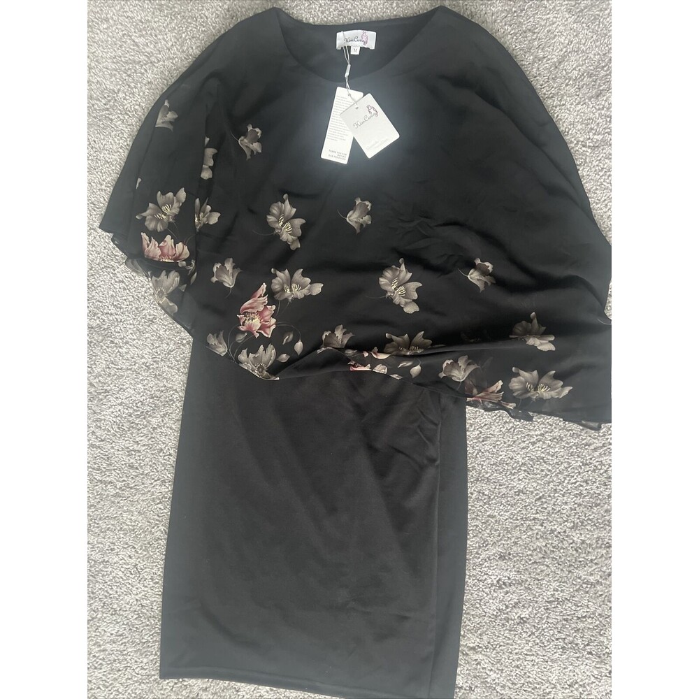 Kim Curvy Size M Black Dress